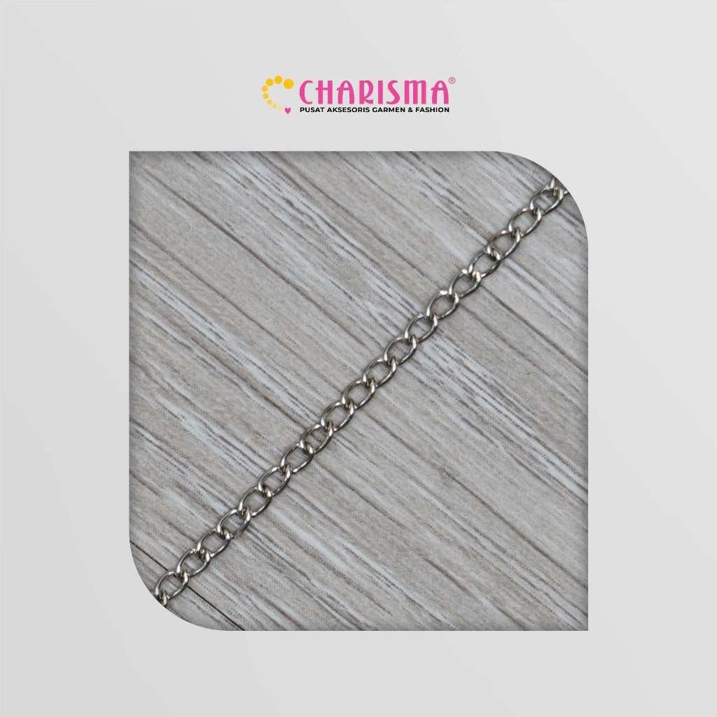 Charisma โซ่เหล็ก T-2501/STL - อุปกรณ์เสริมโซ่เหล็ก / โซ่สร้อยคอมิเตอร์ DIY / ราคาต่อเมตร