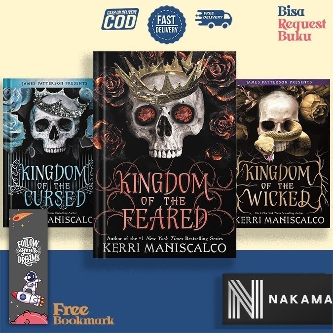 Kingdom of the Wicked - Kingdom of the Cursed - Kingdom of the Feared โดย Kerri Maniscalco