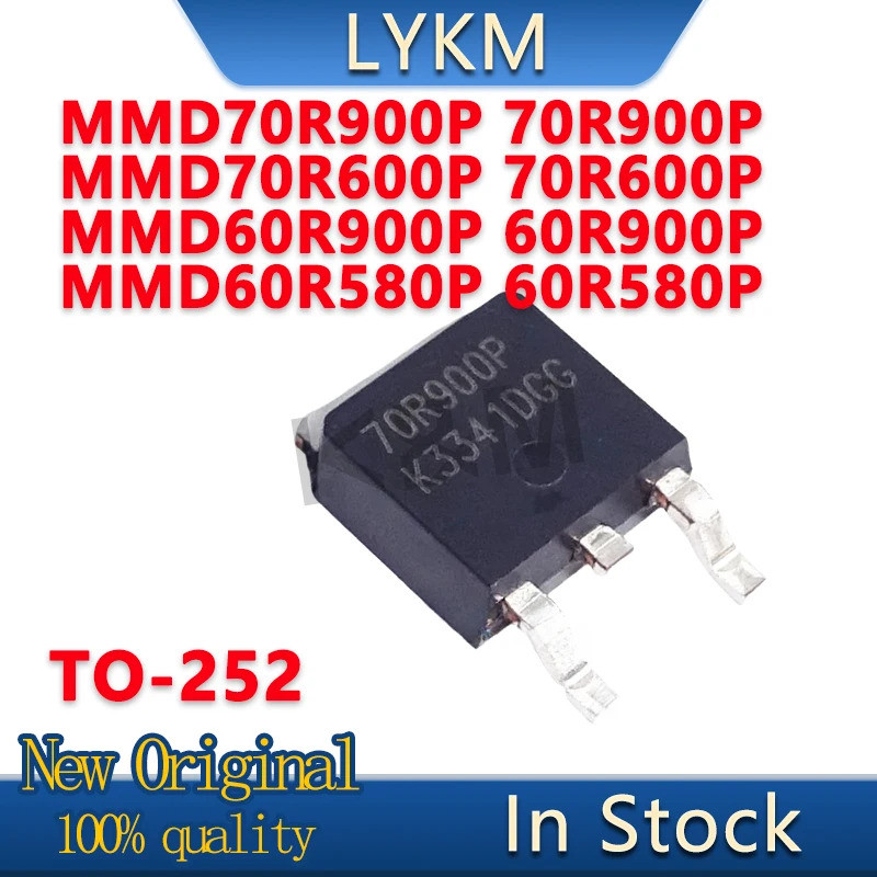 1-5PCS MMD70R900P 70R900P MMD70R600P 70R600P MMD60R900P 60R900P MMD60R580P 60R580P Field effect tube