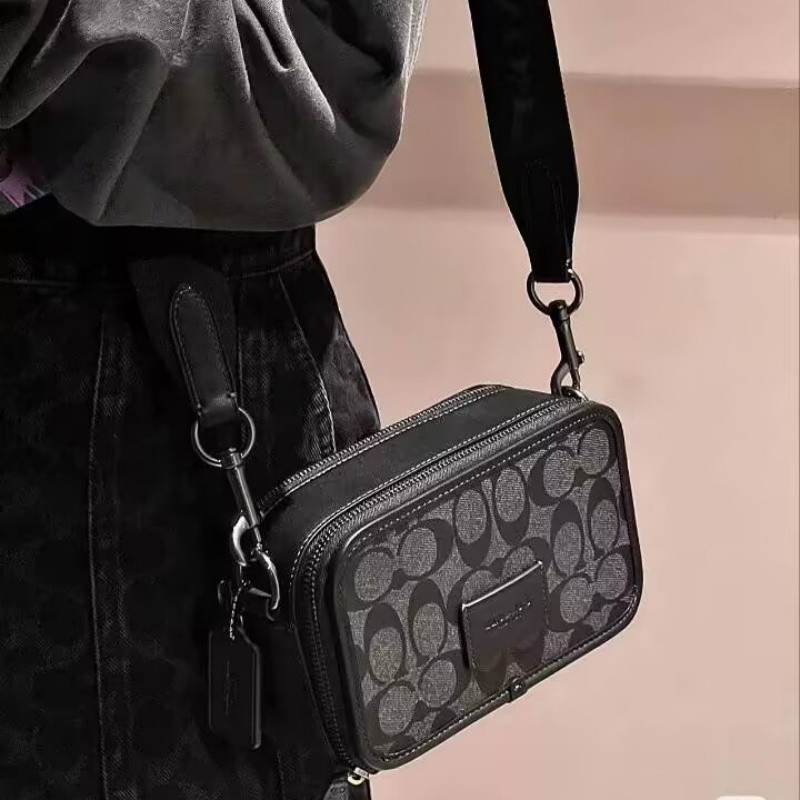 ที่มีคุณภาพสูงผู้ชายแฟชั่นข้ามร่างกายอานกระเป๋า/ไหล่ตารางกระเป๋า