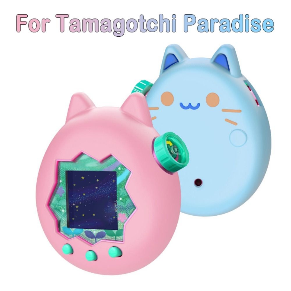 ❤SHOOXZ ปลอกคลุมผิว ความอัปยศ,ซิลิโคนกันกระแทกเกมคอนโซลฝาครอบป้องกัน,นุ่มป้องกันรอยขีดข่วนการ์ตูนน่ารักป้องกันสําหรับ ทามาก็อตจิ สวรรค์ เสมือนสัตว์เลี้ยงอิ