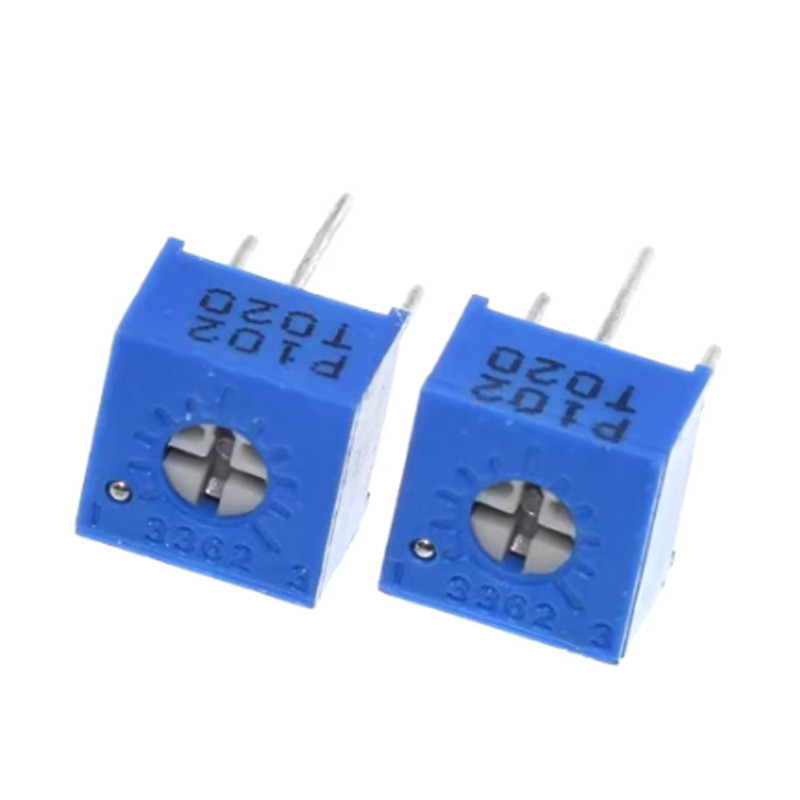 ดีทีสุด VRปรับค่าได้รุ่น3362 Potentiometer Variable Resistorแพ็ค5ตัว 1k/2k/5k/10k/20k/50k/100k/500k/1M