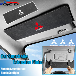 Mitsubishi รถ หนังนิ่มบังแดดขยายแผ่นป้องกันแสงสะท้อนขับรถอุป…