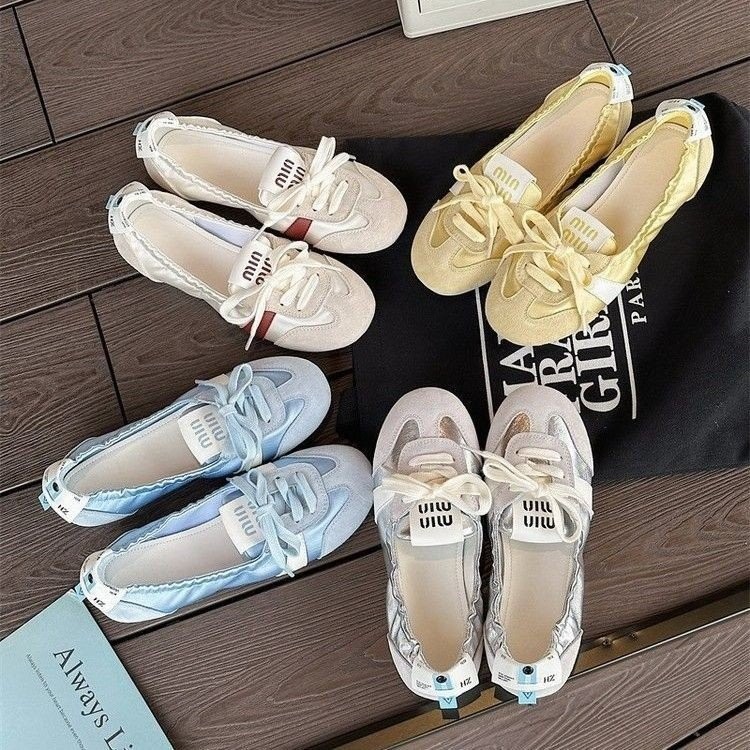 รองเท้า Mules สไตล์เกาหลีพื้นแบนPU กันลื่น สำหรับใส่วันต่างๆและกลางแจ้ง เหมาะกับนักเรียน จากโรงงานขายส่งราคาดี