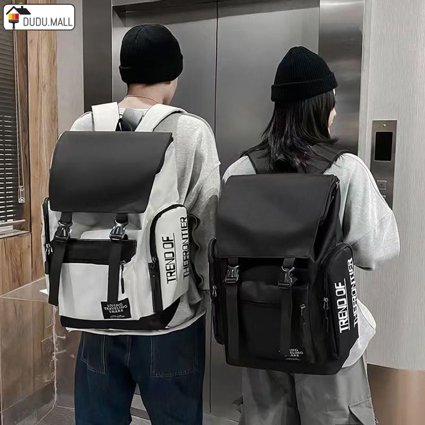 กระเป๋าเป้ Backpack กระเป๋าเป้สะพายหลัง ความจุขนาดใหญ่ ดีไซน์เกาหลีเท่ๆ สายปรับได้ กระเป๋าเดินทาง