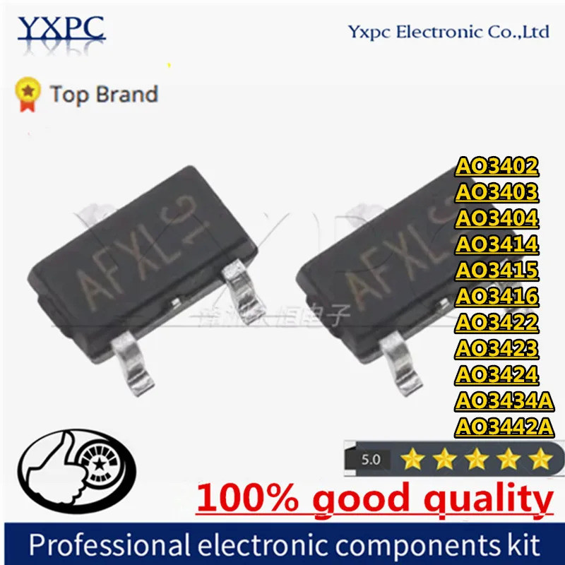 50 ชิ้น AO3402 A29T AO3403 A39T AO3404 A49T AO3414 AO3415 AO3416 AO3422 AO3423 AO3424 AO3434A AO3442