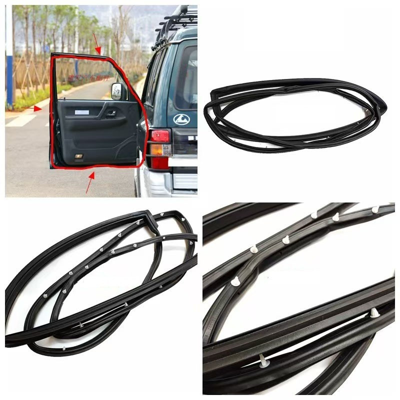 ยางประตู Weather Strip สําหรับ Mitsubishi Pajero Gen2 FM