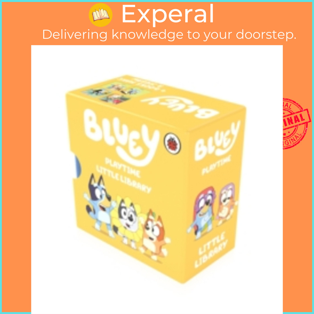 Bluey: Bluey Playtime Little Library โดย Bluey (ฉบับสหราชอาณาจักร null)