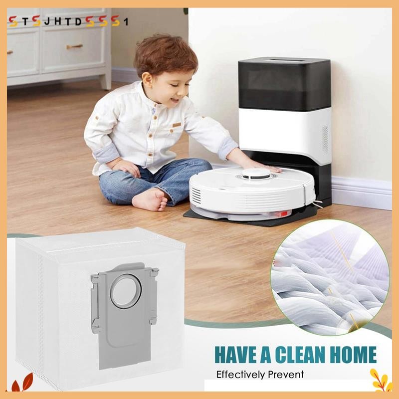 stsjhtdss1.ph6PCS สําหรับ Q8 Max Q8 Max+ Q5 Pro Q5 Pro + อุปกรณ์เปลี่ยนถุงเก็บฝุ่นอะไหล่