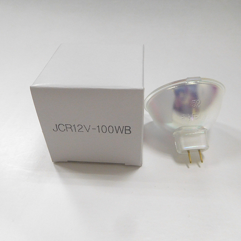 USHIO Oxtail (ดีเยี่ยม) JCR12V-100WB 10H กล้องจุลทรรศน์โปรเจคเตอร์/Halogen โคมไฟถ้วย