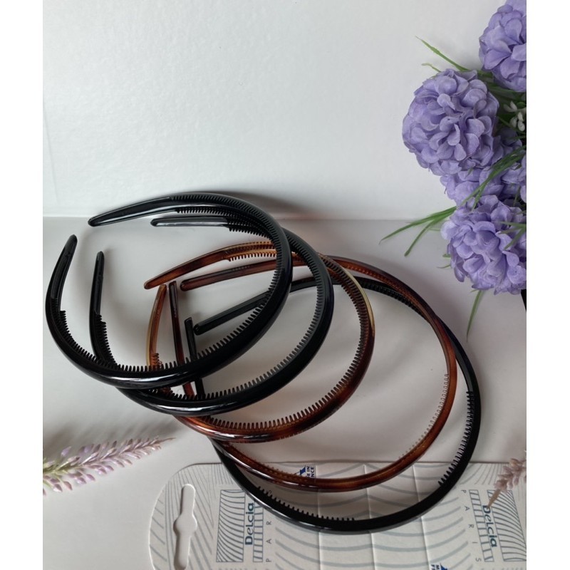 Delsol Paris Made in France ที่คาดผมเพื่อสุขภาพที่ดี แบรนด์ Delsol🇫🇷  ของแท้  ใช้ดี ไม่บีบขมับ ทนทาน