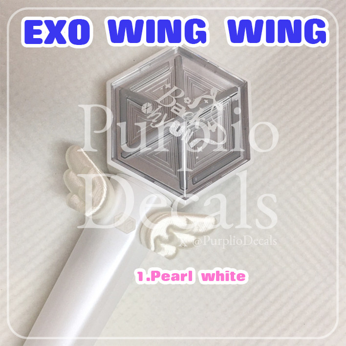 purpliodecals - kpop Elibong Light stick Wing Wings 3D print
