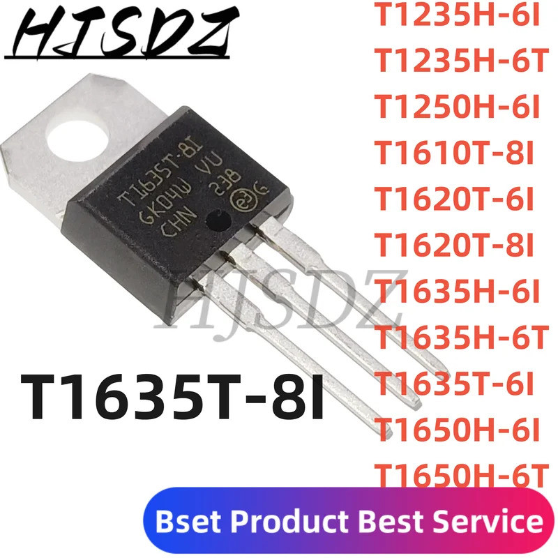 1-5PCS T1235H-6I T1235H-6T T1610T-8I T1635H-6T T1635H-6I T1635T-8I T1650H-6I T-1650H-6T ถึง ทรานซิสเ