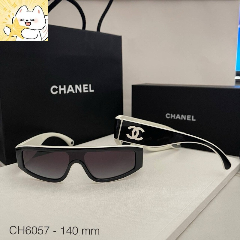 ถูกที่สุด ของแท้ 100% (ไม่มี+FEEใดๆเพิ่ม)Chanel sunglasses CH6057