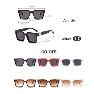 [พร้อมส่งในไทย] New แว่นกันแดดแฟชั่น แว่นเก็บทรงเลนส์ปรอท ทรงสวย ใส่ได้ทั้งผู้หญิงและผู้ชาย