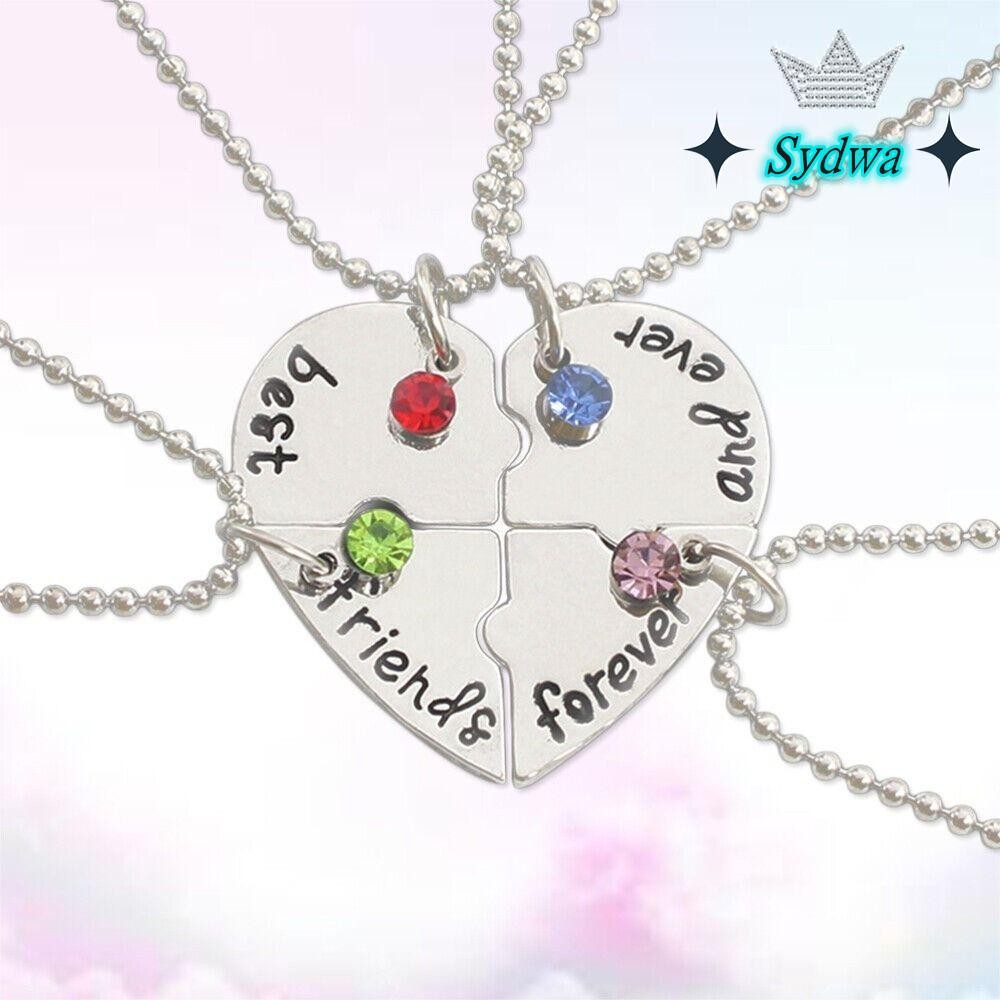 SYDWA 4 Bff Creative Love Necklace สร้อยคอเพื่อนที่ดีที่สุด