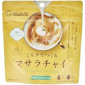 【Direct from Japan】[Tsuboichi Seicha Honpo] Masala Chai ทำด้วยนม 100 กรัมเพียงผสมกับนม! ร้อนหรือเย็น