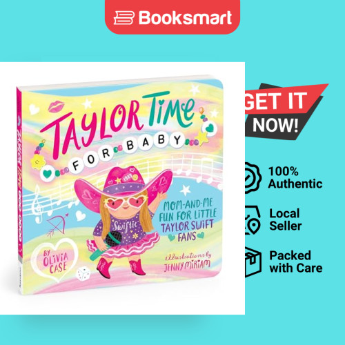 Taylor Time for Baby Board Book โดย Mudpuppy Board Book Galison Mud 9780735385276