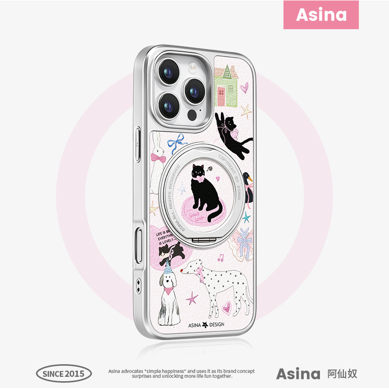 Black Cat Paradise เคสโทรศัพท์ Drop-Resistant สําหรับ iPhone 16 Promax 15 Promax 11 12 13 14plus 15plus 16e 16plus 15pro