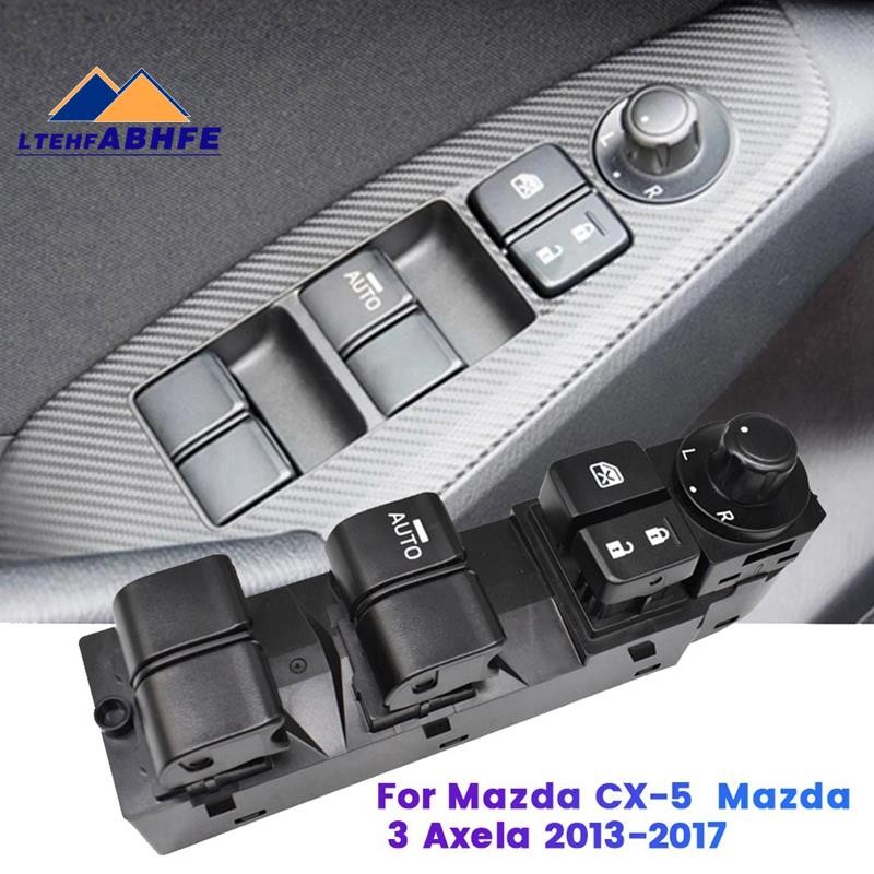 [ขายร้อน L]Driver Side Power Window Lift Switch ปุ่มควบคุม BKC3-66-350A สําหรับ -5 13-16 3 Axela 201