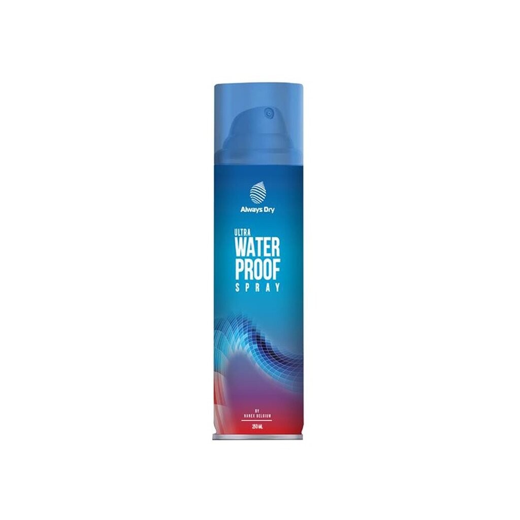 Always Dry Ultra Waterproof Spray 250ML สเปรย์กันน้ำและกันคราบสกปรกต่างๆ สำหรับรองเท้าและกระเป๋า