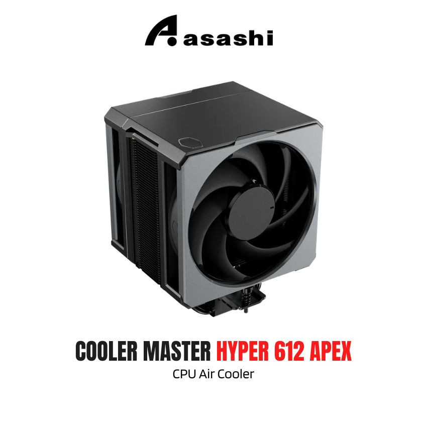 Cooler Master Hyper 612 APEX CPU Air Cooler (LGA 1851/1700) สีดํา สีขาว