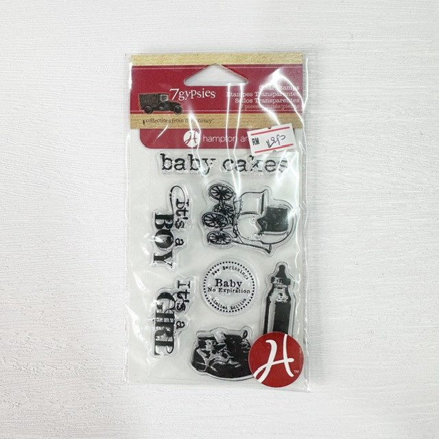 7 Gypsies 4x4.75 แสตมป์ - เค้กเด็ก