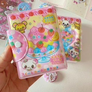 น่ารักในช่วงต้นโบราณสัตว์พรรคอัลบั้มภาพ,ผู้ถือบัตรภาพ เคป๊อป,ผู้ถือบัตรภาพกระต่าย,เหมาะสําหรับ3นิ้วบัตรภาพ,อะนิเมะเกมตัวละครคอลเล