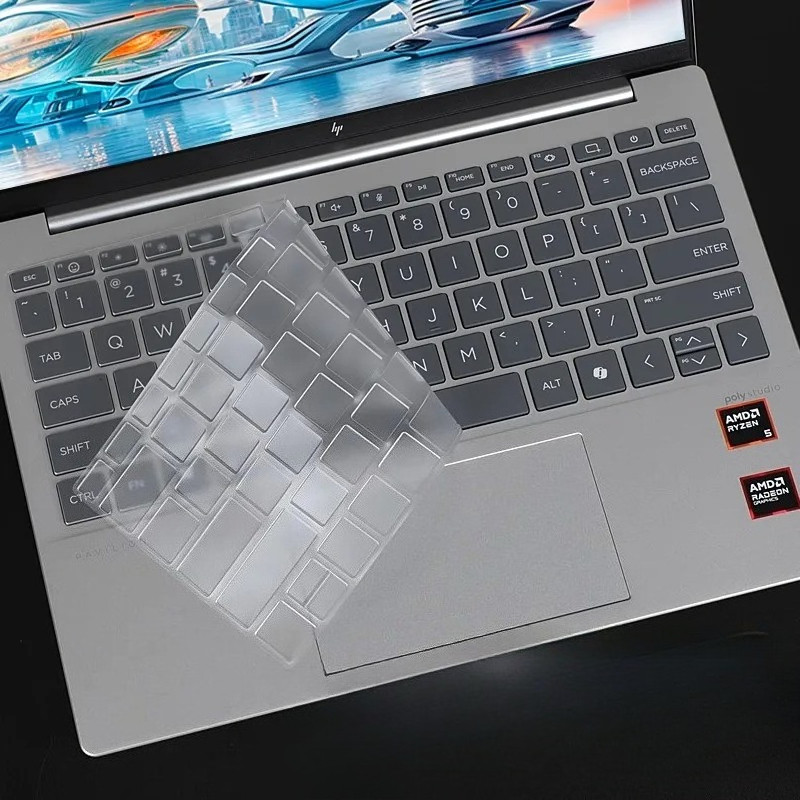 แป้นพิมพ์แล็ปท็อปผิวสําหรับ 2024 HP Envy X360 2-in-1 14" 14-FC Series 14-fc0033dx 14-fc0023dx 14-fc0