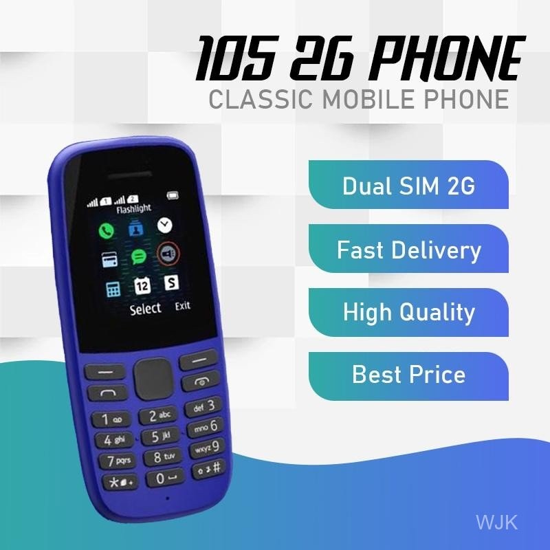TWC 105 2Gphone คุณสมบัติใหม่ 2025 เวอร์ชันใหม่ โทรศัพท์แบบกดปุ่ม สแตนด์บายนาน ไฟฉาย วิทยุ รองรับหลา