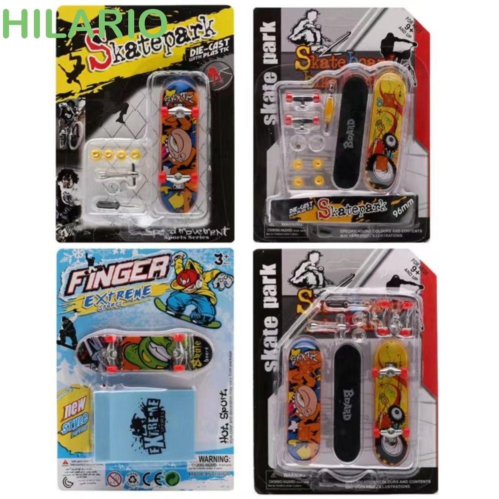 Hilario Mini Finger Boards สําหรับเด็กนวัตกรรมของเล่นนิ้วมือสกู๊ตเตอร์ท่องของเล่น Professional สเก็ตบอร์ดสเก็ตรถบรรทุกของเล่นเพื่อการศึกษาเด็กของขวัญสเก็ตบอร์ดรุ่น