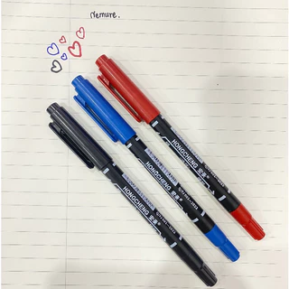 ปากกา Marker เขียน CD 2 in 1 (หัวเข็ม/หัวเมจิก) มี 3 สี เลือกสีได้ เขียนลื่น ติดทน by กำตังค์