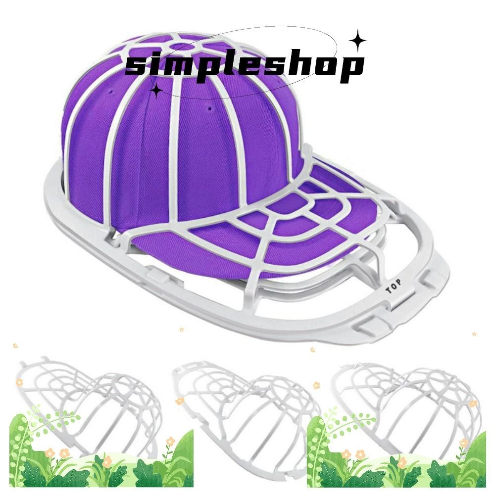 Simple เบสบอลหมวกเครื่องซักผ้า,หมวก Protector Racks หมวกทําความสะอาดเด็กล้างหมวก,หมวกทําความสะอาด Assistant Storage Rack Caps ผู้ถือซักรีดอุปกรณ์ Ball CAP ซักผ้ากรง