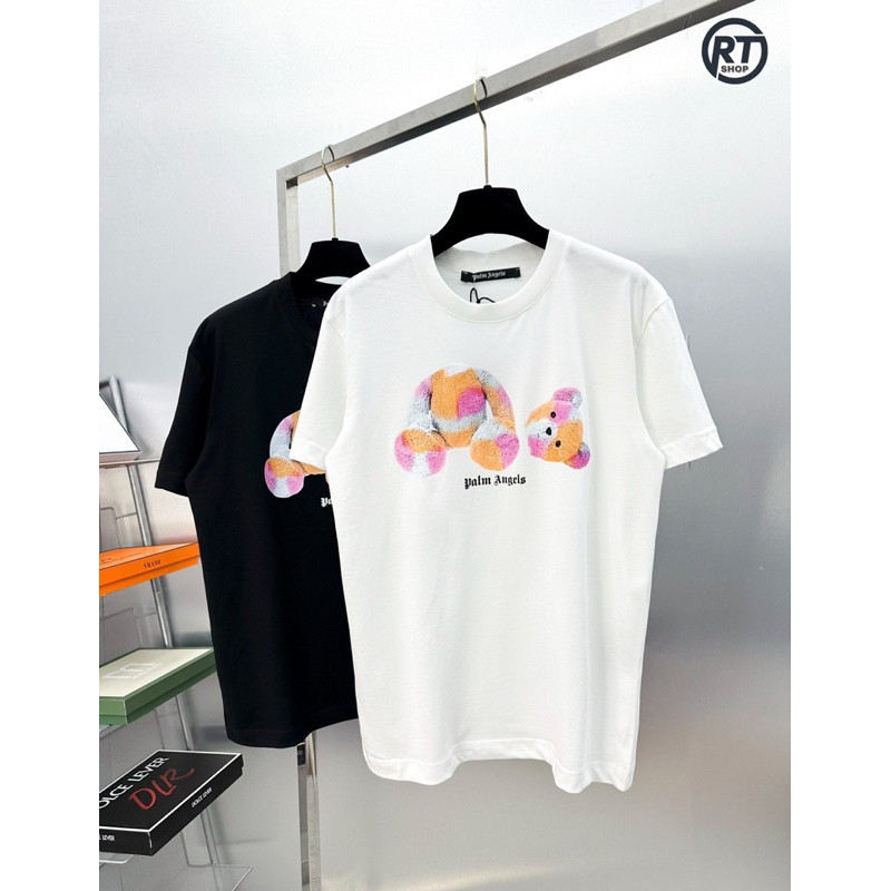 【HOT】 Palm Angels Unisex T-shirts  เสื้อยืด Palm Angels ️ Hiend Cotton  ส่งจากไทย ร้านค้าจัดส่งไว เส