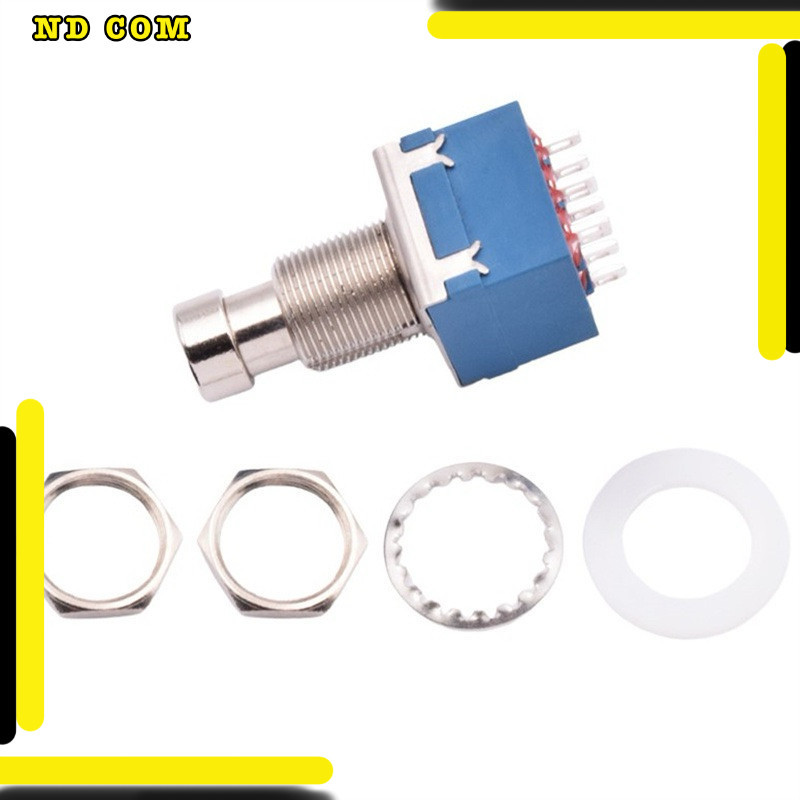 สุดคุ้ม! สวิตช์เอฟเฟคกีต้าร์ ฟุตสวิตช์ Foot Switch 3PDT 9ขา สินค้าพร้อมส่ง จากไทย