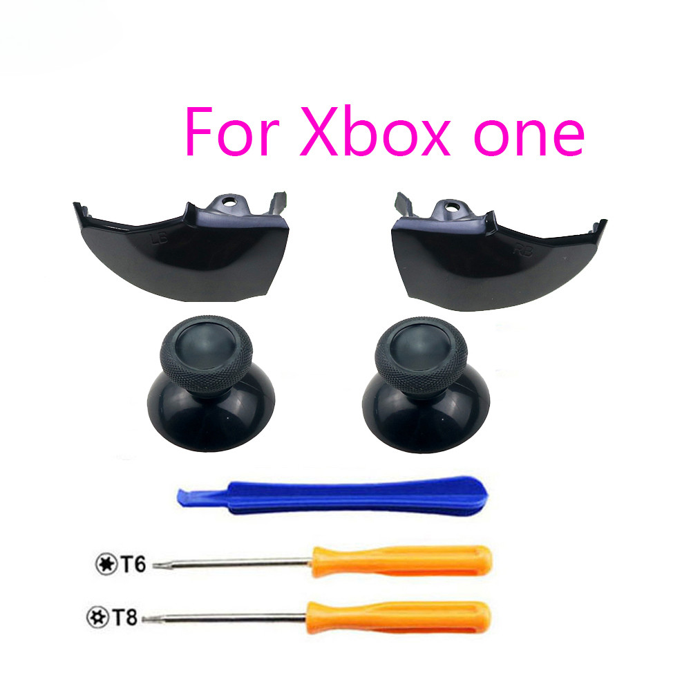 Nslikey 1 ชุดสําหรับ Xbox One Series XS Elite Controller เปลี่ยน RB LB กันชนปุ่มทริกเกอร์อุปกรณ์เสริมเกมสําหรับ Xbox One Control