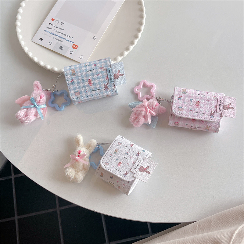 Cake House Rabbit สําหรับ Airpods 1/2 3 Pro Pro2 pro3 Airpods4 耳机套装 无线蓝牙保护套 AirPods Pro i3 i4 pro3 耳机保护套
