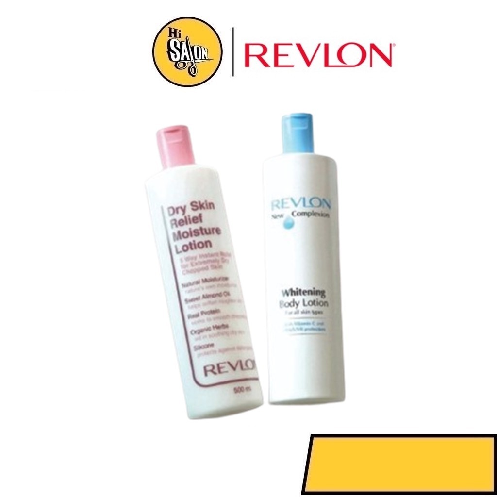 Revlon Body Lotion 500 มล. เรฟลอน โลชั่นบำรุงผิวกาย ช่วยบำรุงผิวให้เนียนนุ่มชุ่ม