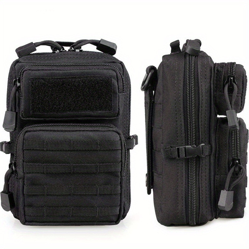 น้ําหนักเบา Molle 1000D EDC อุปกรณ์เครื่องมือและกระเป๋าโทรศัพท์มือถือเหมาะสําหรับการตั้งแคมป์กลางแจ้ง survival EMT กระเป๋าเก็บเครื่องมือปฐมพยาบาล - รูปที่ 7