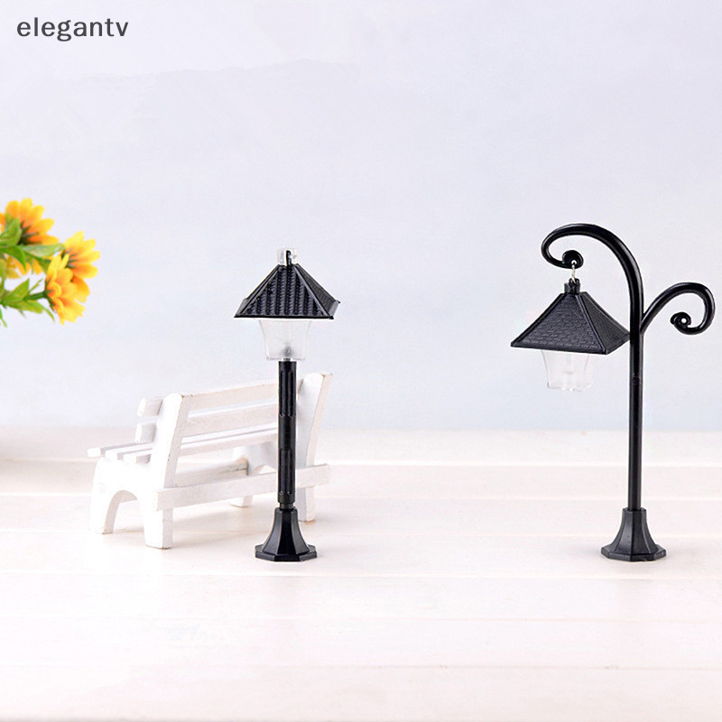 Egn Miniatures Park Micro Landscape Craft Streetlight ตุ๊กตา Streetlight ตกแต่งบ้าน N ราคา ถูกที่สุด ดีลบีเคเค แกลเลอรีภาพที่ 5