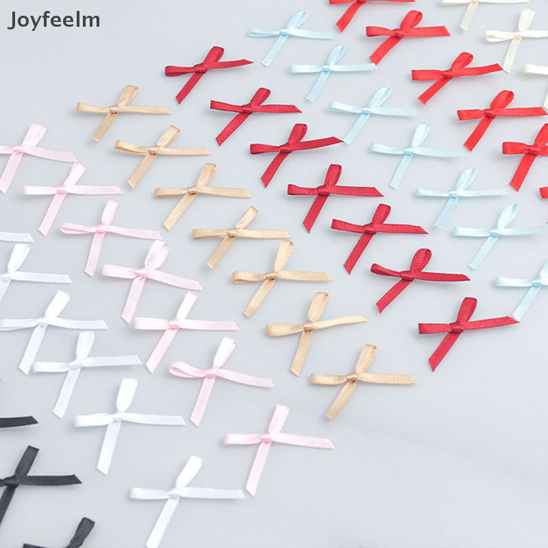 Yfe 100 ชิ้น 20 มิลลิเมตร-30 มิลลิเมตรขนาดเล็ก Sa ริบบิ้นโบว์ดอกไม้ DIY CraftsEmbellishment หัตถกรรมอุปกรณ์เสริมอุปกรณ์ตกแต่ง N