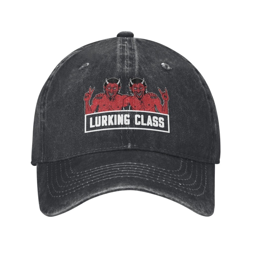 Lurking Class By Sketchy Horny DevilsPersonality Cotton Soft Baseball caps