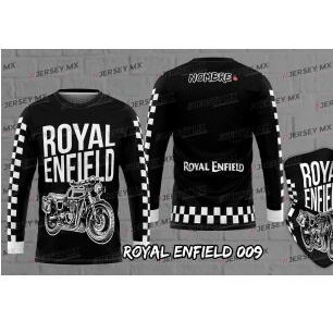 เสื้อยืด Royal Enfield Riding Jersey / เสื้อยืดมอเตอร์ไซค์สําหรับผู้ขับขี่ / เสื้อยืด Royal Enfield