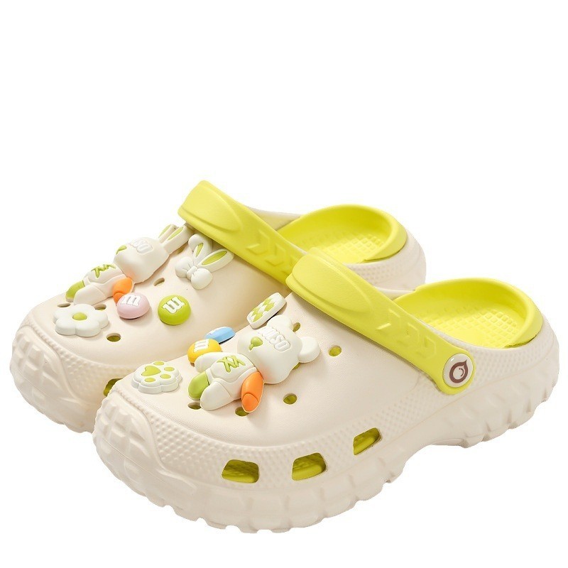 ใช่แล้ว 6-14ปีเด็กยางลื่นด้านล่างการ์ตูนหมีรองเท้าแตะ - รูปที่ 5