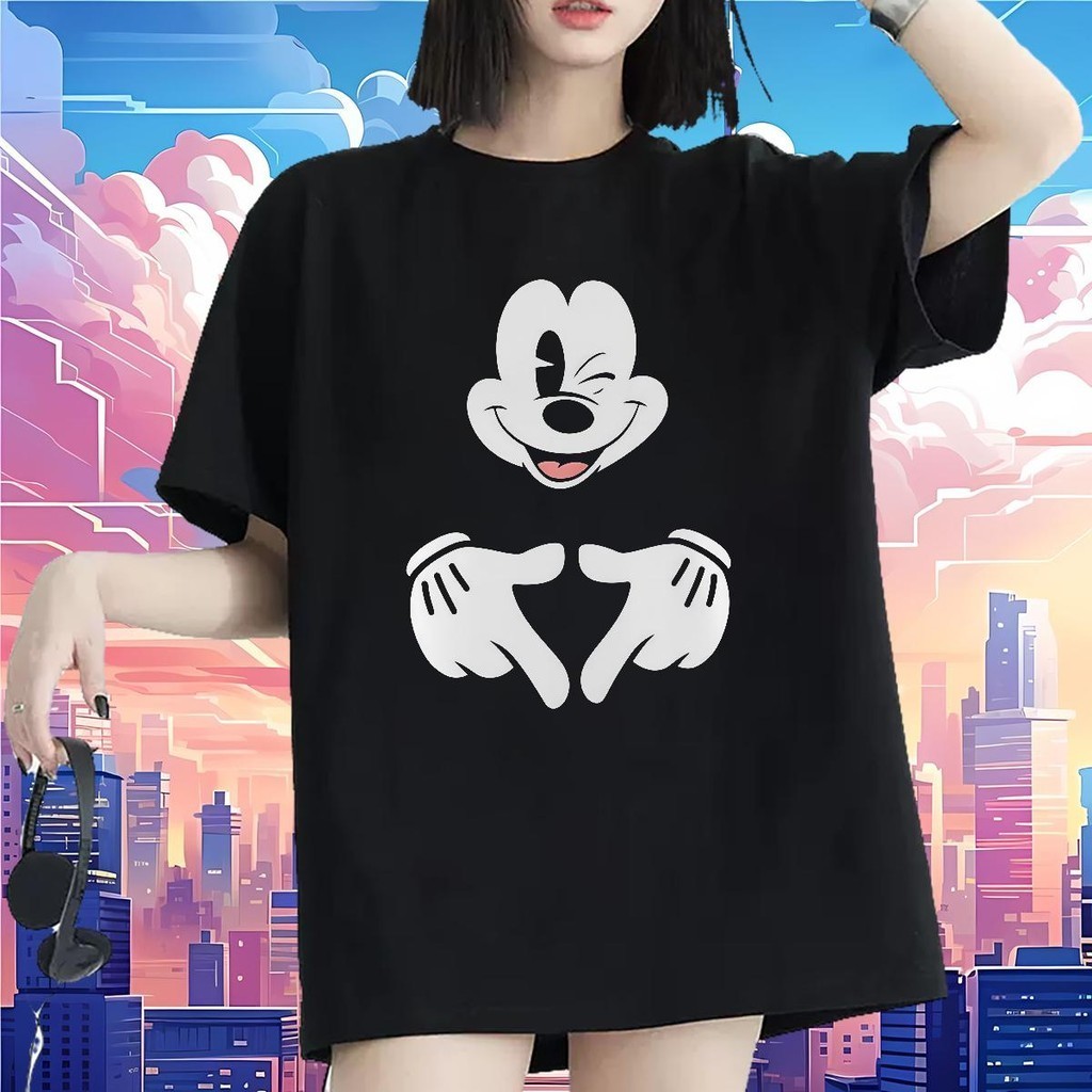 Tent fabric 3x2 T-sleeve Tencel Lyocell Blend Fitted-bodice Desert Hot Springs DISNEY