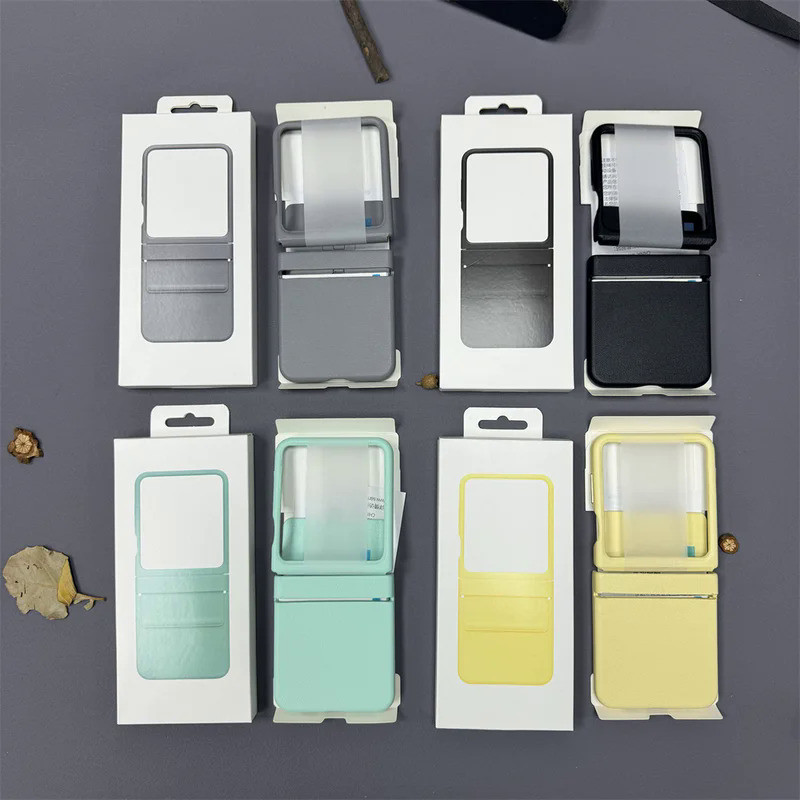Samsung Galaxy Z Flip6 Premium Kindsuit Flap Eco-Leather Case พร้อมกล่องบรรจุขายปลีก