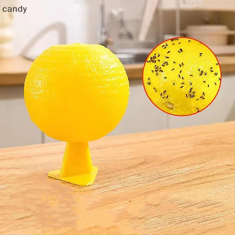Ndy กาวปลอดสารพิษ Stick รสผลไม้กับดัก Fly Trap ในร่มห้องครัวดักแมลง Ball Orchard ซูเปอร์มาร์เก็ตยุง Collector N