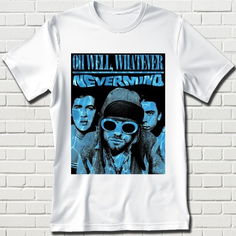 ใหม่ เสื้อยืด Nirvana BAND || เสื้อยืด || เสื้อยืด Nirvana || เสื้อยืดวง || เสื้อยืด Distro