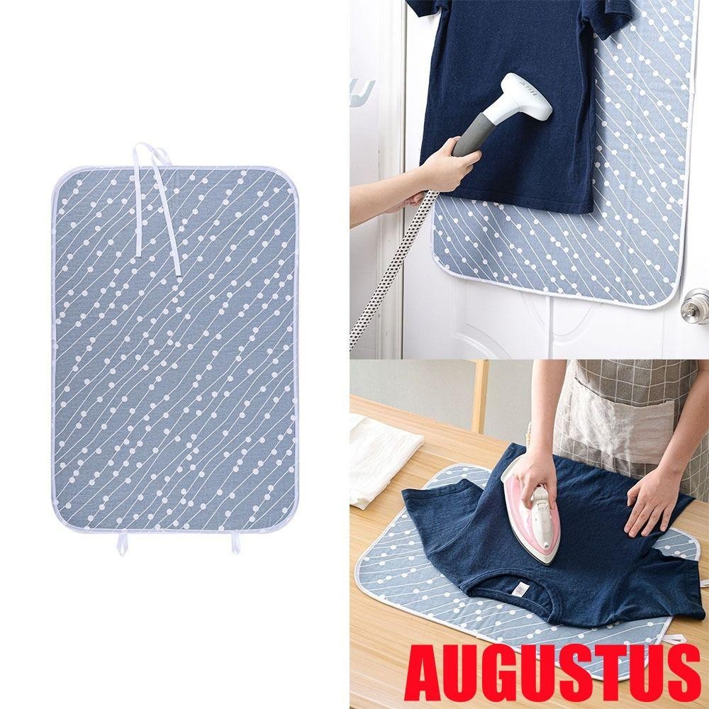 Augustus โต๊ะรีดผ้า, แผ่นรองรีดผ้าแบบหนาแบบแขวน, ที่รองรีดทนความร้อนแบบพับได้บ้าน