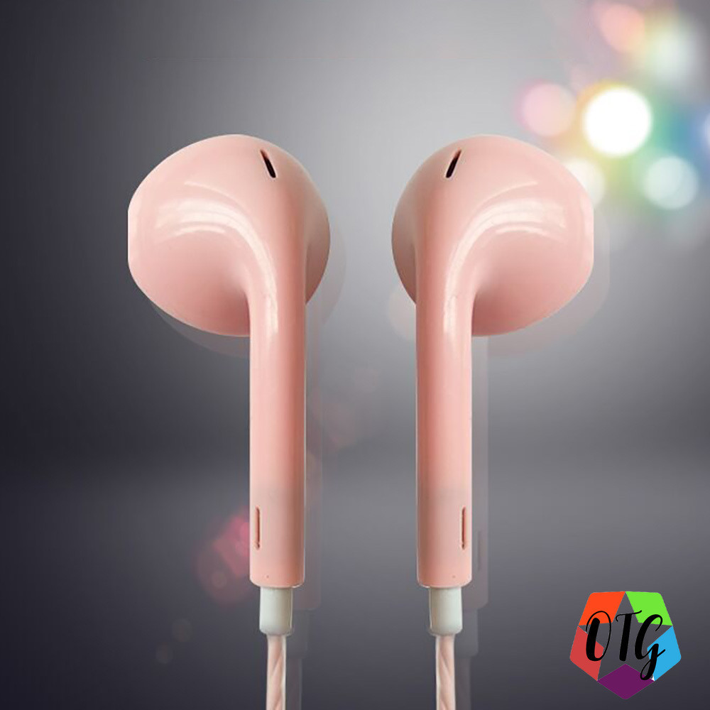หูฟัง / Earphone หูฟังแบบมีสาย HiFI เสียงเบสหนัก ปลั๊ก 3.5mm Headphones ควบคุมสายสนทนา หลากสีให้เลือก